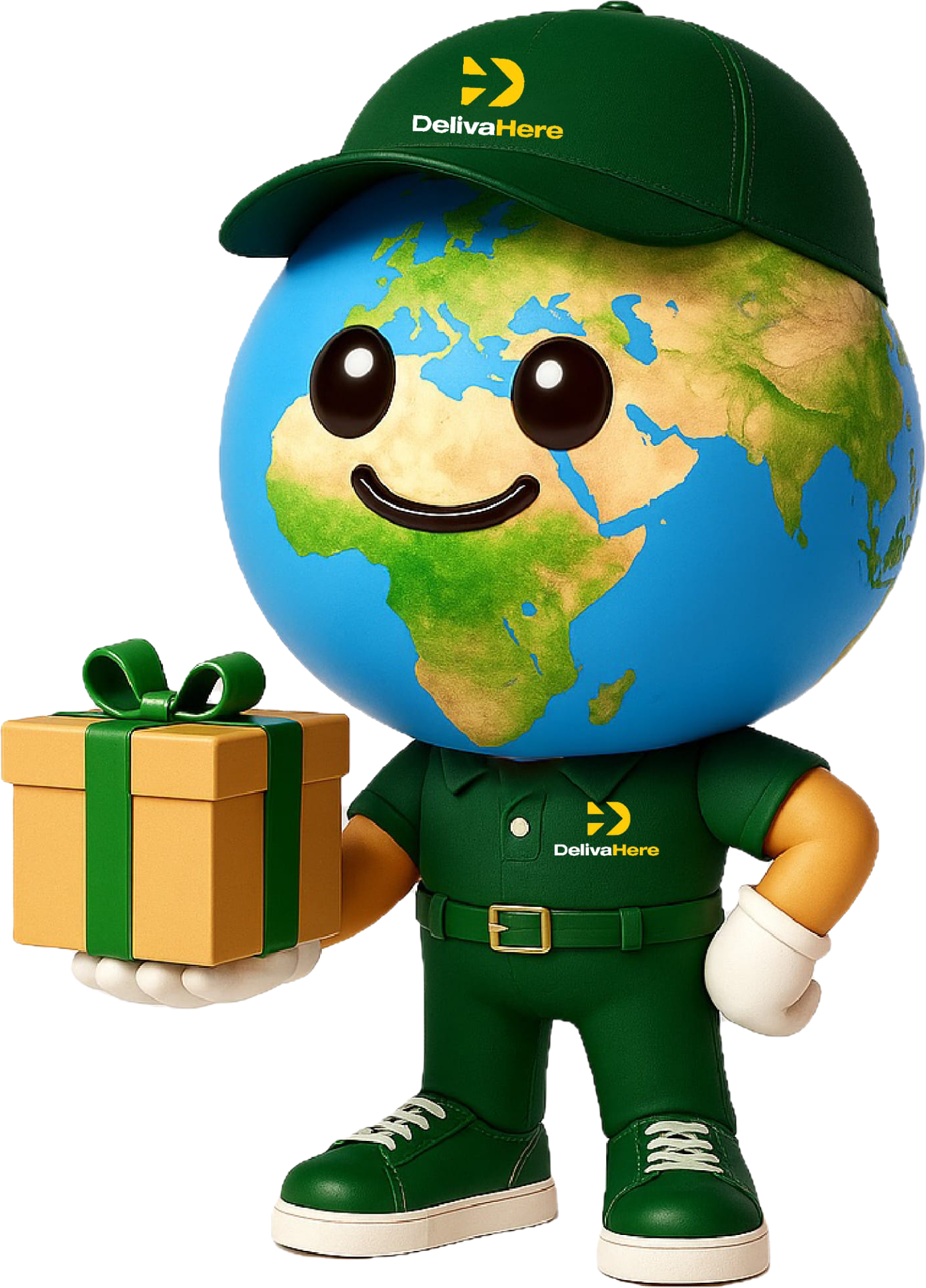 DelivaHere mascot